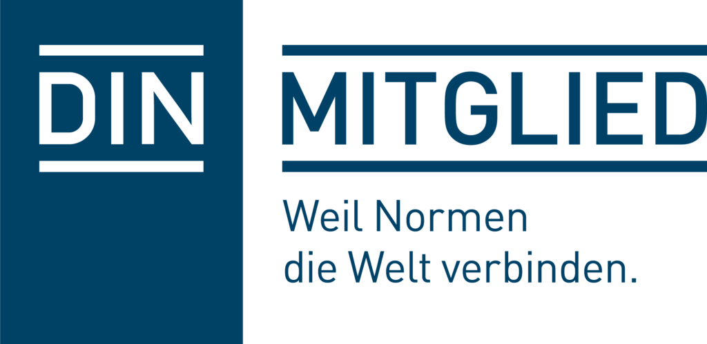 Member of the German Institute for Standardization (DIN) Member of the German Institute for Standardization (DIN)